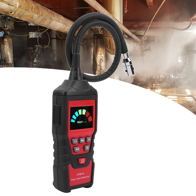 HT601A Portable LED Combustible Flammable Gas Detector Gas Leakage Tester