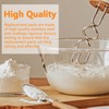 Hand Mixer Dough Hook Stainless Steel Attachments Compatible with Kitchen