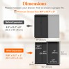 Lifewit Utensil Organizer for Kitchen Drawer, Expandable Cooking Utensil Tray,