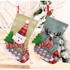 Losuya 3pcs Christmas Stockings Christmas Kids Gift Stocking Bags Christmas