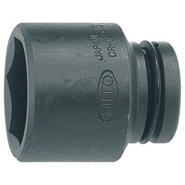Mito Koki Impact Wrench Socket Hexagonal P4-1 S: 1.0 inches (25.4 mm) x Total Length: 1.5 inches (38 mm) x 1/2 inches Standard Type