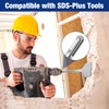 WORKPRO 3-inch SDS Plus Chisel, Cranked Angled Bent Tile Removal