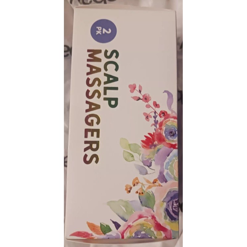 Bloom with pride Blue & Purple 2 Pack Scalp Massagers