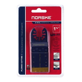 Norske Tools NOTP203 1-1/4" Wood & Metal Flush Cut Titanium Oscillating Multi Tool Accessory Blade | Oscillating Saw Blade