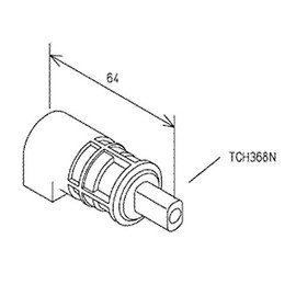 [tch368 N] Toto Toilet Parts, Repair and Soft 閉止 Unit (for delivery method, Lid and eronge-tosaizu)