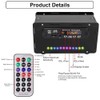 Stroagymoon DIY Bluetooth Speaker Kit LED FM Radio USB Mini