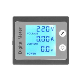 Lazmin Mini LCD Digital Current Voltmeter Ammeter AC 80-260V 100A Voltage Watt Energy Panel Meter Tester + CT