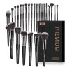 Maange Brochas Set 25 Brochas Maquillaje Profesionales Con Caja Alta