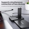 Alxum 2 in 1 M.2 NVME SATA SSD Enclosure External-Tool-Free