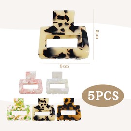 5 Pieces Of Plastic Hairpin, Anti-Slip Hairpin, Hair Style Fixing Tools, Hair Styling Design Accessories, Simple Decorative Hair Accessories.