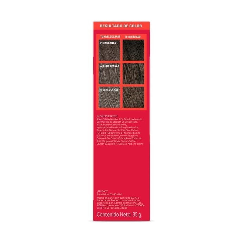 Just For Men Ultra, Tinte para Canas Castaño Oscuro U45