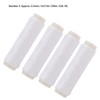4pcs 100/200m Invisible Nylon Fishing Rubber Band Line High Elastic