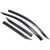 For Acura TSX 2009-2014 Window Vent Visors w/Chrome Trim Wind