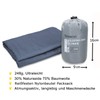 BROWINT Lnlay Sleeping Bag with Double Zip and Pillow Compartment,