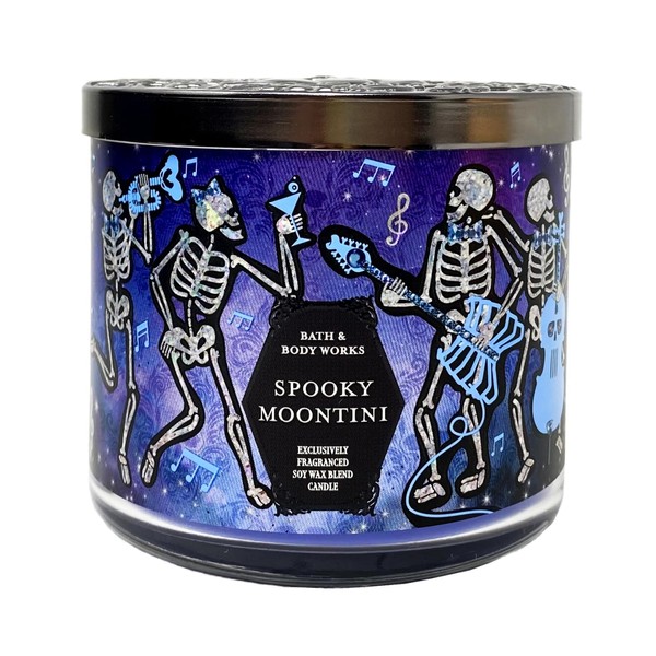Bath and Body Work Spooky Moontini 3-Wick Scented Candle -