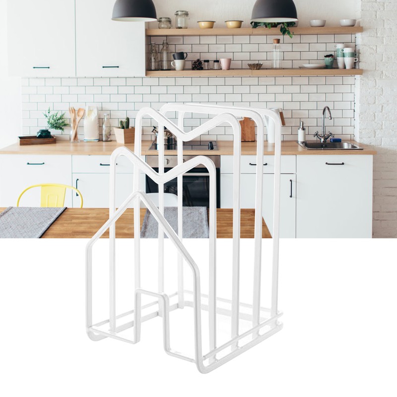 Cutting Board Storage Rack Versatile Chopping Board Pot Pan Lid