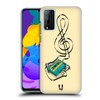 Head Case Designs Cassette G-Clef Art Hard Back Case Compatible