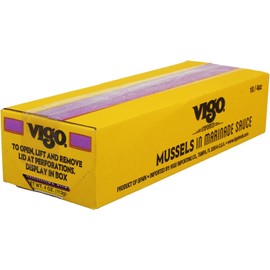 Vigo Premium Imported Canned Seafood, Mussels in Marinade Sauce, Specialty Flavored, Perfect for Recipes and Dishes (Mussels in Marinade Sauce, 4 Ounce (Pack of 10))