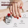 JODSONE Gel Nail Polish 1Pcs 15ml Red Nail Polish Soak