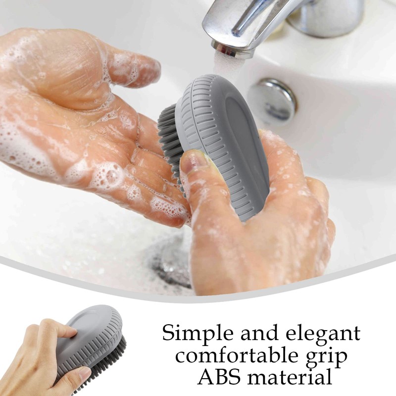 2Pcs Heavy Duty Fingernail Scrub Brush, Nail Brush for Cleaning
