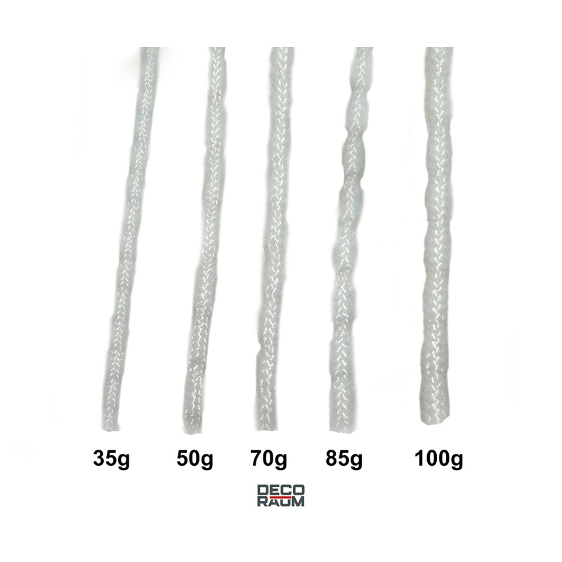 deco-raum 5 m Lead Tape Trade Quality 100 g White