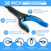 38" Extra Long Grabber Reacher Tool – 2 Pack Foldable