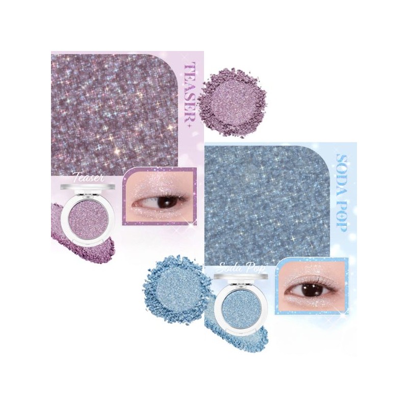 BANILA CO Hyper Holo Beam Eye Glitter 1.8g*2colors, Shade1#$%Shade2:Tingle-Tingle