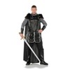UNDERWRAPS Men's Medieval Costume - Warrior King Black