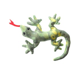 LK Trend & Style Worry Stone Gecko Sand Toy, 15 cm, Multicoloured Glitter Design, Decorative Gift (Green)