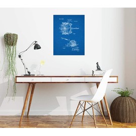 Lawn Clipper Patent Print Blueprint (18" x 24") M15820