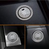 Yandong Car Engine Start Button Ring Universal Rhinestone Button Cover