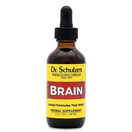 Brain Formula 2 oz. - Vegan and Wild-Harvested | Stimulates Circulation and and Improved Mental Focus