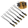 Fuel Injector Wiring Harness, 6PCS 366 9748, 2501107C1, 645 1001,