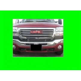 312 Motoring fits GMC Sierra 2003-2006 Chrome Grille Grill KIT 2004 2005 03 04 05 06 1500 2500 3500 SLT SLE Z71 Denali