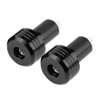 Qiilu Puños de Manillar de Motocicleta Par de 22 mm