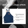 MAIGO Kids Apron - Waterproof Cotton Canvas Apron with Pockets,