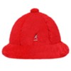 Kangol Men's Faux Fur Casual Cap, Scarlet, M