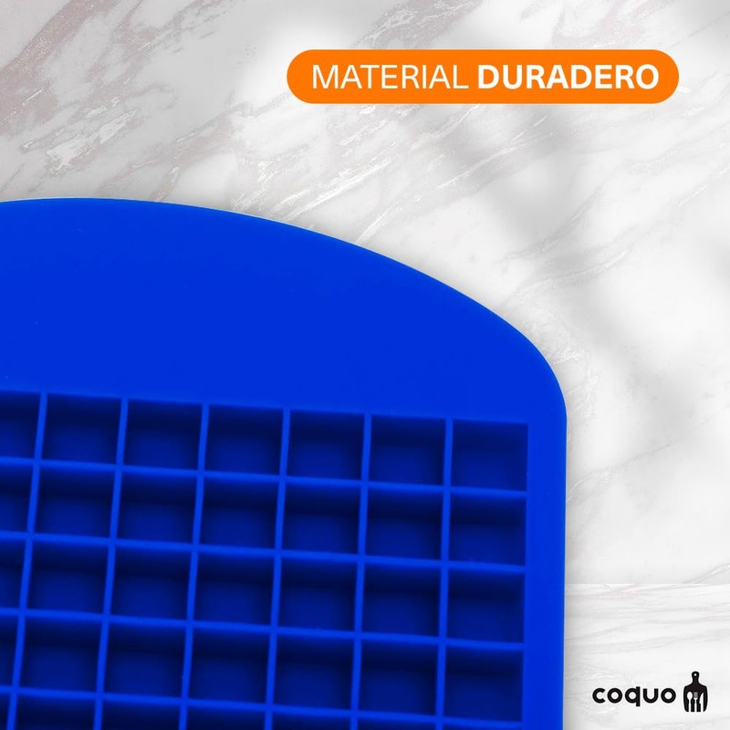 COQUO - Set 2 Piezas - Charolas para Hielo Pequeño