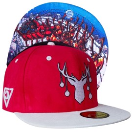 Capiche [99+ Variations] Snapback Cap Men's Cap - Baseball - Hat - Art - Unisex - Visor - Men - One Size - Tattoo - Men - Women, D-344 - Christmas Enno