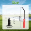 10L0L Golf Cart Universal Plastic Rivet for Ezgo for Yamaha