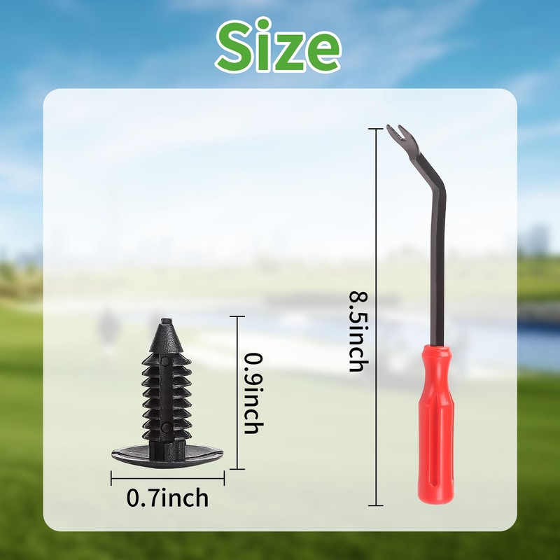 10L0L Golf Cart Universal Plastic Rivet for Ezgo for Yamaha