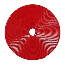 MAXWIN K-LIM01-R Rimline Molding Rim Guard Tire Wheel Guard Scratch Prevention Scratch Hide Color Tape Dress Up DIY Heat Resistant Cold Resistant Rubber (Red)