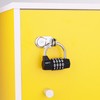 Gym Locker Lock,4 Digit Combination Lock,Safety Password Padlock for School