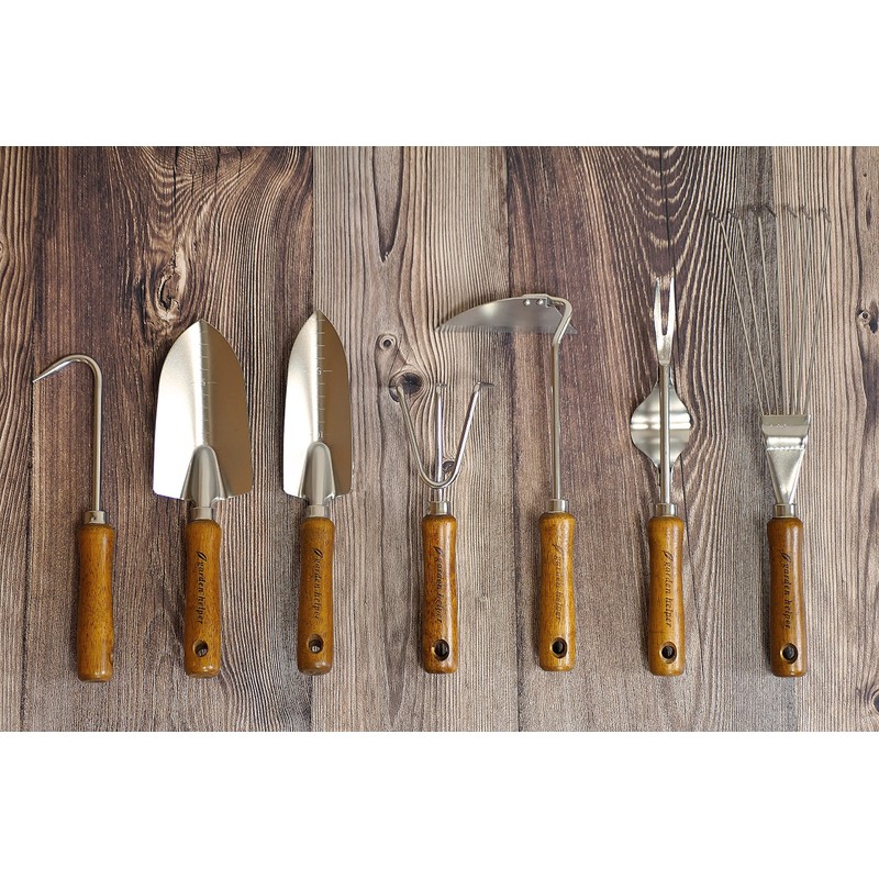 Root Hook Japanese Garden Tool for Loosing Soil, Heavy Duty