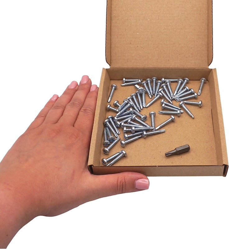 SKIR'CO (Pack of 50) Self Drilling Screws 3.9 x 22