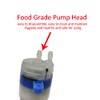 BRINGSMART Food Grade Mini 12V Water Pump With Hose 11GPH