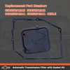 Jectam Automatic Transmission Filter with Gasket Kit 42RLE 052852913AB Compatible
