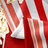 Popcorn Packs Blanket Twin 60x80 Inch Red Yellow Throw Blanket
