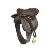 LeMieux Toy Pony Saddle - Brown - Fine Grain Leather