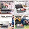 Gloppie Lunch Box Insulated Soft Bag Mini Cooler Tote Food